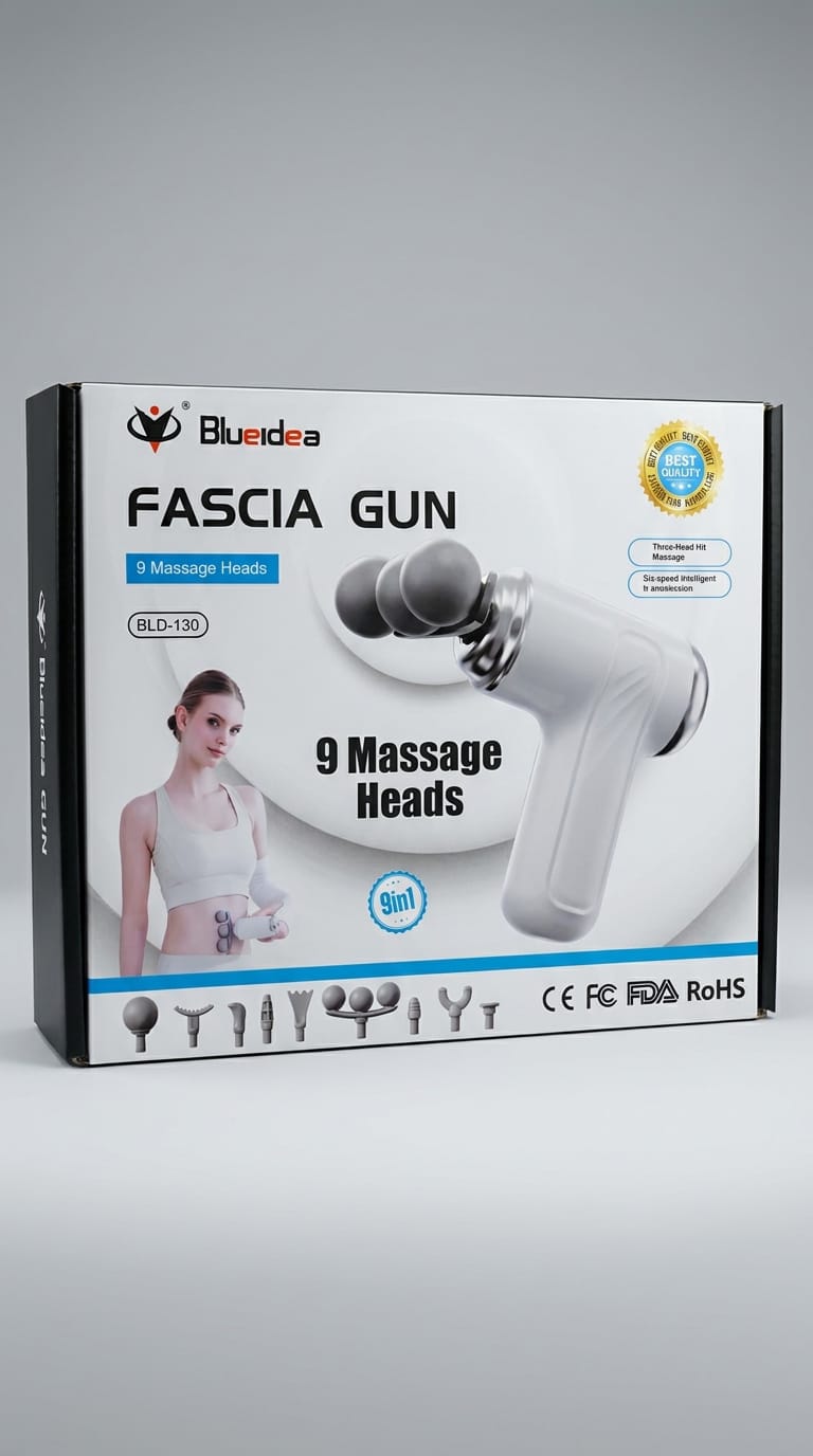 9-in-1 Fascia Massage Gun