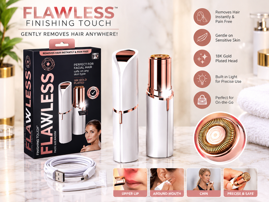Flawless facial hair remover