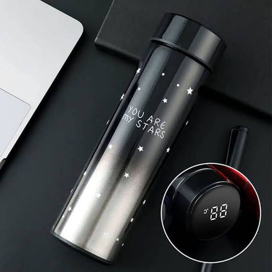 Stars LED Temperature Water Botle