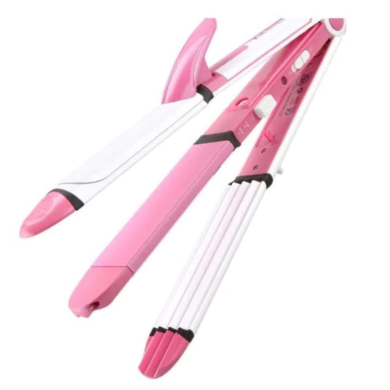 Kemei 3 in 1 Hair Straightener