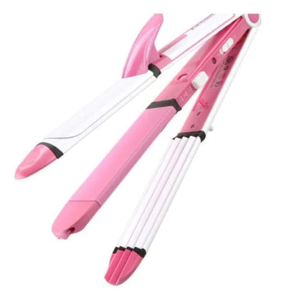 Kemei 3 in 1 Hair Straightener