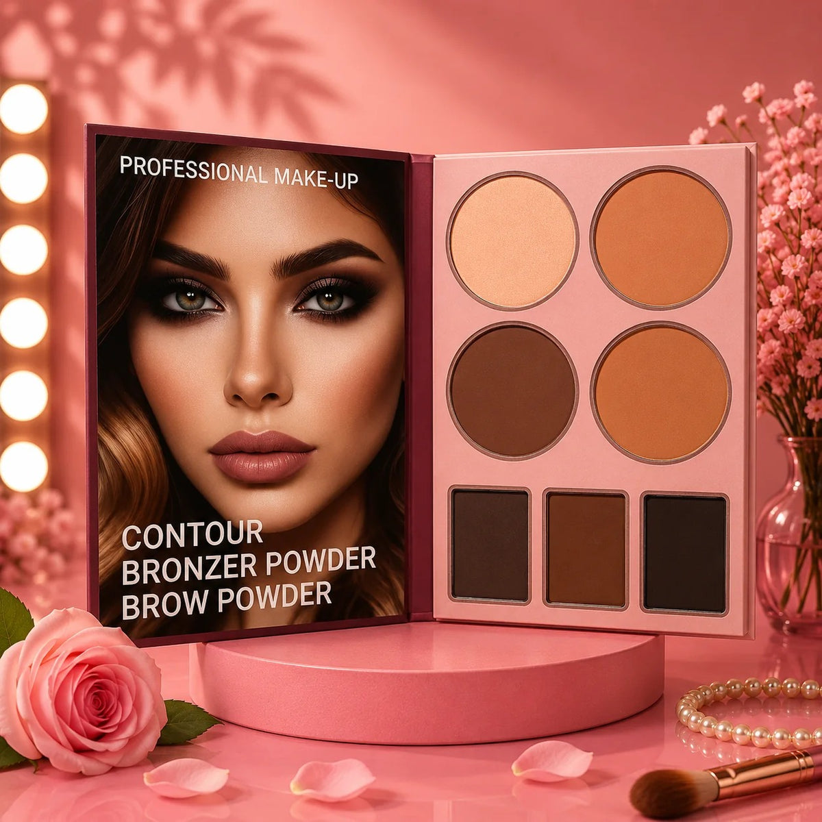 Mocallure 6 in 1 Makeup Book